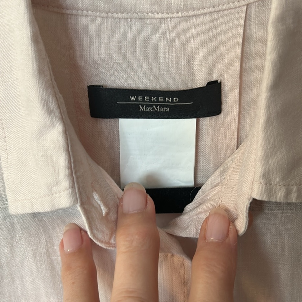Max Mara Weekend Linen Shirt